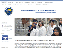 Tablet Screenshot of afgw.org.au